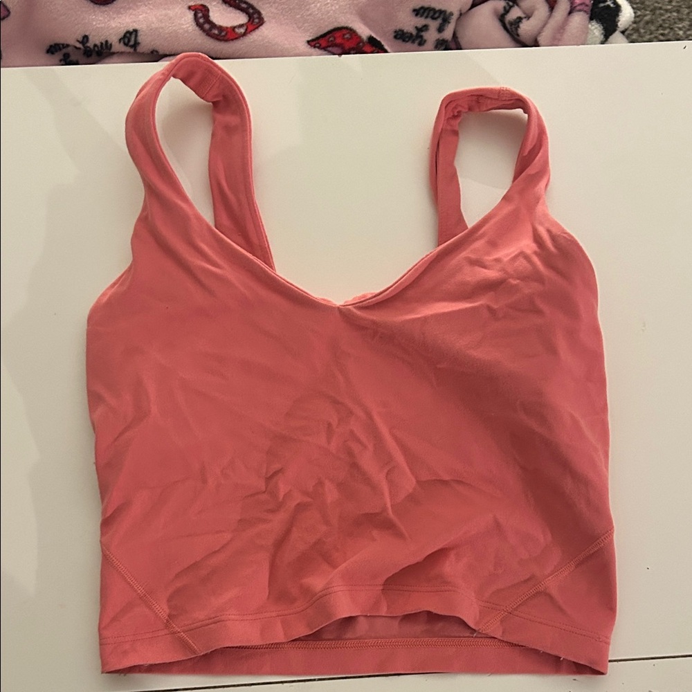 Lululemon Athletica Coral Sports Bra
